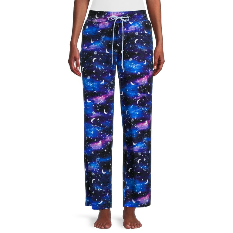 Starry Night Printed Women's and Women's Plus Sleep Pants