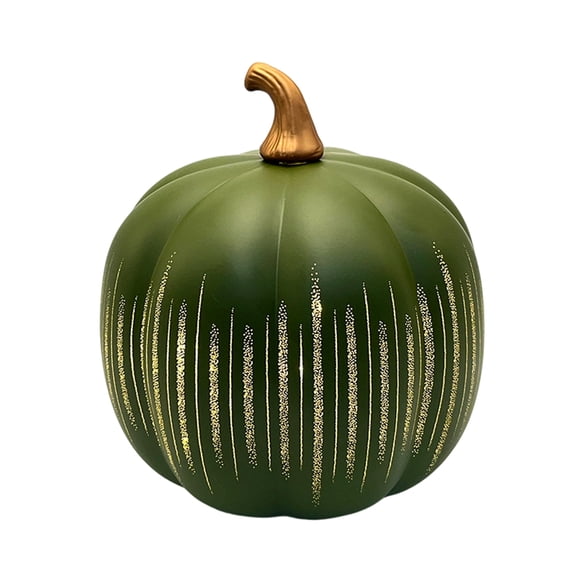 Starry Night Pumpkins, Twinkle Light Pumpkins, Illuminated Starry Night Glass Pumpkin for Fall Halloween Decorations Bedroom Hallway