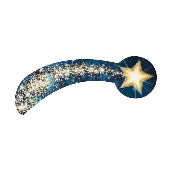 Starry Night Shooting Star Hanging Decor - Party Decor - 1 Piece