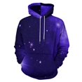 thumbnail image 1 of Starry Night Sky Glow Men's Women New Sweatshirt Hoodie Men's Plus Size Sweatshirt Hooded Sweatshirt 3d Printed Street Men's Cloth, 1 of 6