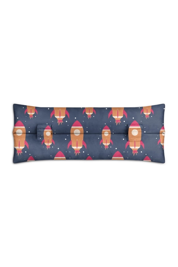 Starry Night Sky Mastectomy Seatbelt Pillow - Cosmos Themed Post Surgery Cushion