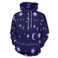 thumbnail image 1 of Starry Night Sky Pattern 3d Sweatshirts Hoodie Fashion Casual Personality Men's Women Street Hoodie Pullovers Long Sleeve Comfortable Top, 1 of 6