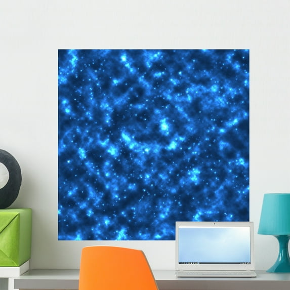 Starry Night Sky Wall Mural by Wallmonkeys Peel and Stick Graphic (24 in H x 24 in W) WM246906