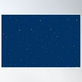thumbnail image 1 of Starry Night Sky With Stars, Background Design With Bright Stars Poster Wall Art, Modern Wall Decor, 12x18 UNFRAMED, 1 of 2