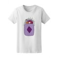 thumbnail image 1 of Starry Night Sleeping Girl Cat T-Shirt Women -Image by Shutterstock, Female x-Large, 1 of 2