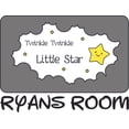 thumbnail image 1 of Starry Night Twinkle Little Star Decors Wall Sticker Art Design Decal for Girls Boys Kids Room Bedroom Nursery Kindergarten House Fun Home Decor Stickers Wall Art Vinyl Decoration (12x20 inch), 1 of 1