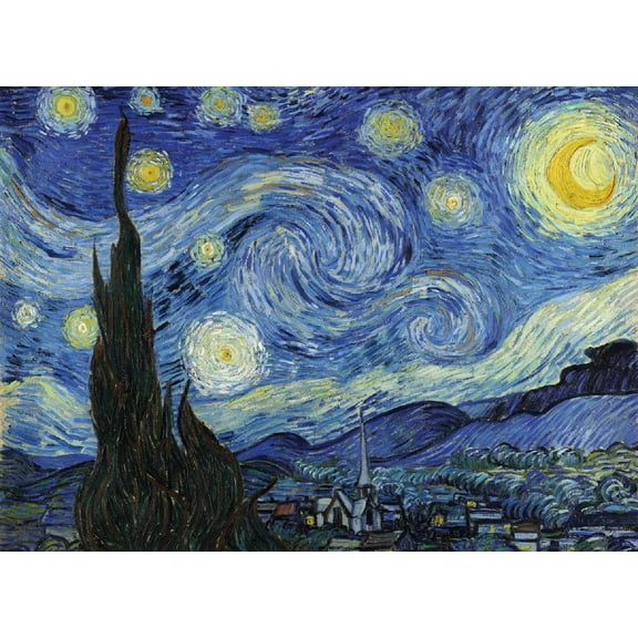 Starry Night, Vincent Van Gogh 4,000 Piece Tomax Jigsaw Puzzle