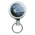 thumbnail image 1 of Starry Night by Van Gogh Retractable Belt Clip Badge Key Holder, 1 of 1