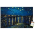 thumbnail image 1 of Starry Night over The Rhone by Vincent van Gogh Wall Poster, 22.375" x 34", 1 of 2
