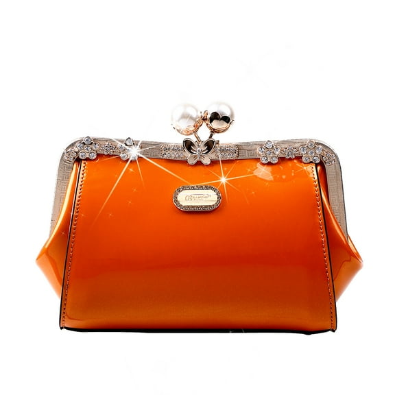 Starry Ocean Blossom Crossbody Clutch