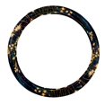 thumbnail image 1 of Starry Plants 14.5 Inch Printing PVC Leather Car Wheel Covers Steering Wheel Cover Auto Accessories, 1 of 6