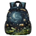 thumbnail image 1 of Starry Plants Adjustable Shoulder Strap Beach Backpack with Large Capacity, Printed Design, Lightweight, 1 of 6