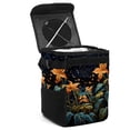 thumbnail image 1 of Starry Plants Foldable Car Trash Can with Lid, Leak-Proof Mini Trash Can, Hanging Storage Bag - Car Trash Bin for Clean and Organized Rides, 1 of 6