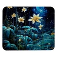 thumbnail image 1 of Starry Plants Printed Square Desk Pad Mouse Pad Desk Mat Non-Slip Rubber Bottom – 8.3x9.8 Inch – Suitable for Office and Gaming, 1 of 6