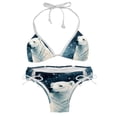 thumbnail image 1 of Starry Polar Bear Detachable Sponge Adjustable Strap Bikini Set Two-Pack Swimsuits for All Occasions, 1 of 6