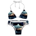 thumbnail image 1 of Starry Shark Detachable Sponge Adjustable Strap Bikini Set Two-Pack - Ideal for Beach & Pool Parties, 1 of 6
