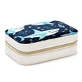 thumbnail image 1 of Starry Shark Portable Velvet Earring Organizer with Removable Compartment, Necklace Holder, Jewelry Organizer, and Decorative Gift Box, 1 of 7
