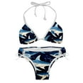 thumbnail image 1 of Starry Shark Stylish Bikini Set with Detachable Sponge & Adjustable Strap 2-Pack - Beach Ready!, 1 of 6