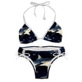 thumbnail image 1 of Starry Shark Women's Swimsuit Bikini Set, Detachable Sponge, Adjustable Strap, 2-Pack, Swim Suits, 1 of 6