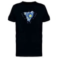 thumbnail image 1 of Starry Sky Abstract Triangles Tee Men's -Image by Shutterstock, 1 of 2