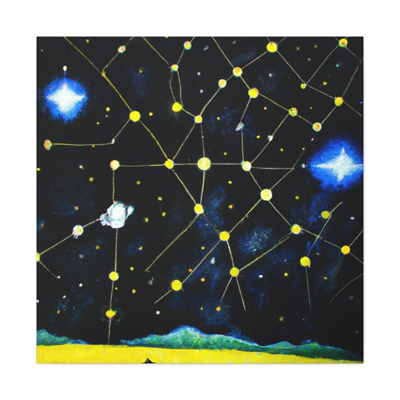 Starry Sky Constellations - Canvas