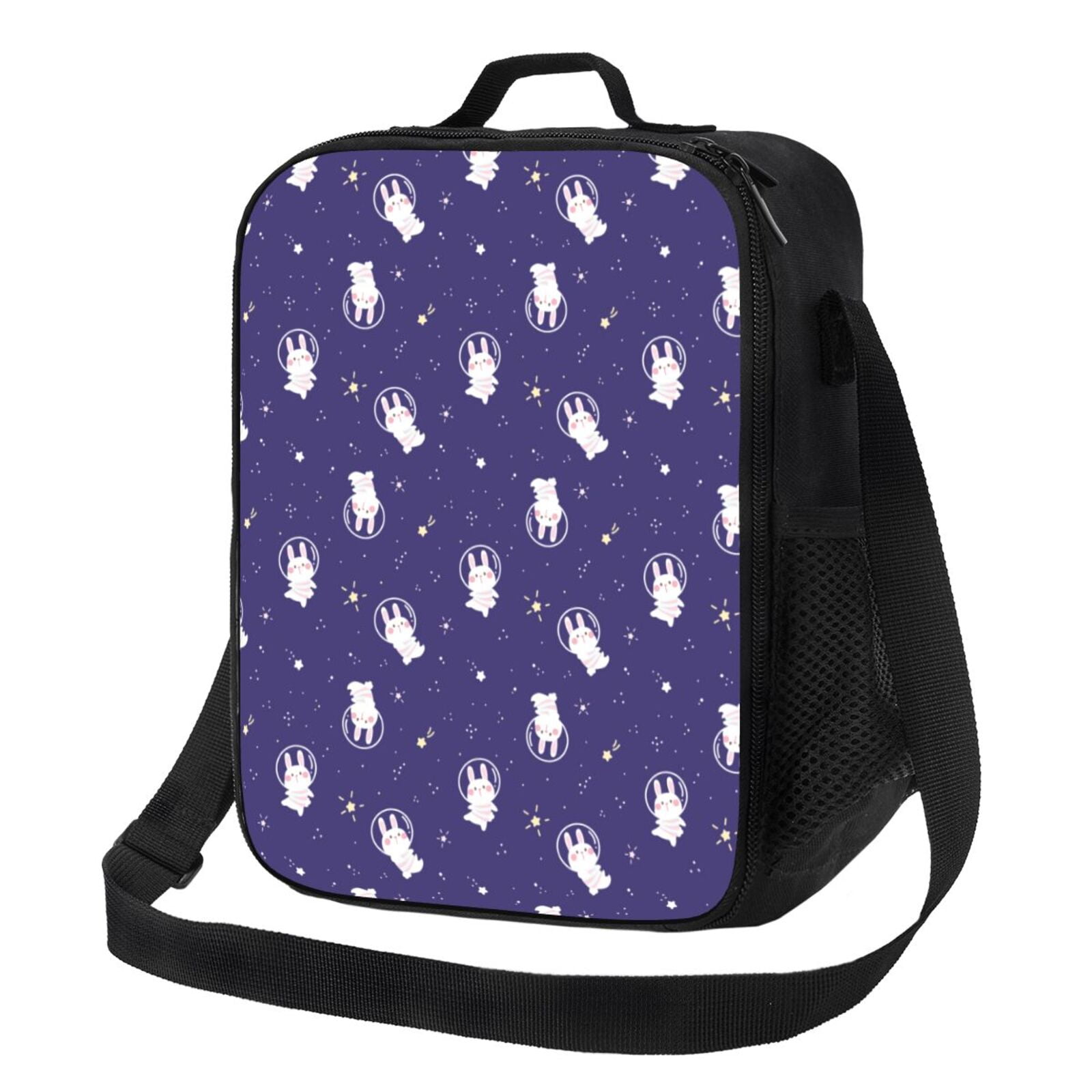 Starry Sky Cute Astronaut Rabbit Lunch Box for Women Men, Insulated ...