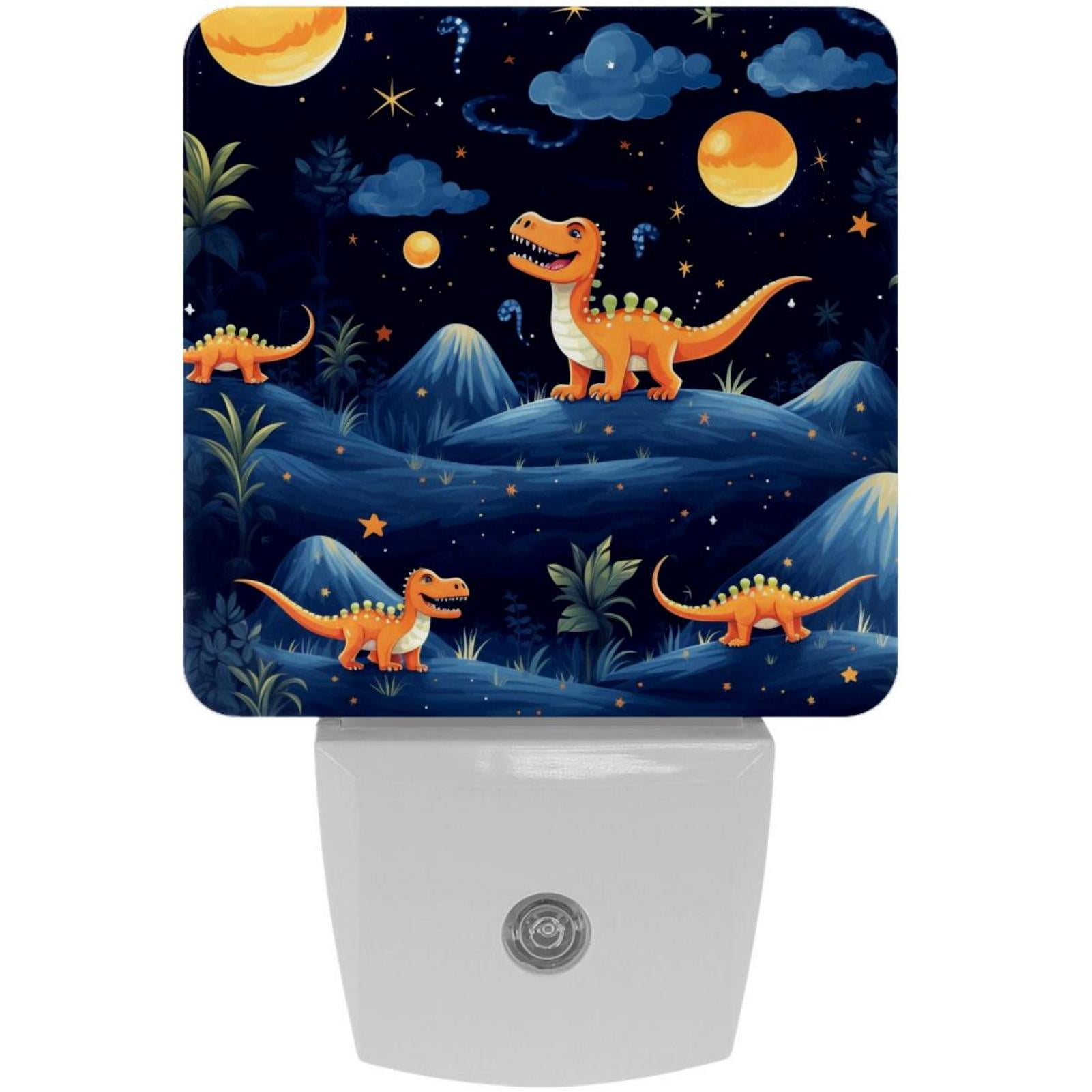 Starry Sky Dinosaur LED Square Night Lights Energy Efficient