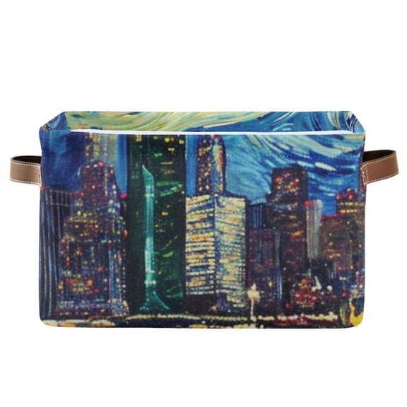 Starry Sky Houses Sea Storage Bins Baskets With Handles Storage Box Clothes Organizer Organization Toys