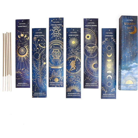 Starry Sky Magic Fragrance - A set of 6 mysterious scents, 120 top-notch creativity, concentration
