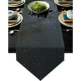 thumbnail image 1 of Starry Sky Moon Stars Beautiful Trees Modern Table Runner Wedding Party Table Decoration Centers Of Dining Table Tablecloth, 1 of 5