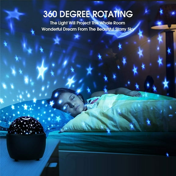 Starry Sky Night Light Bedroom Lamp Projection Lamp Living Room Night Light