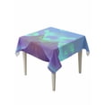 thumbnail image 1 of Starry Sky Ombre Mountains Table Cloth, Fantasy Blue Purple Ombre Waterproof Tablecloth for Square Tables, Reusable Washable Fabric Table Cover for Restaurant Kitchen Dining Tables 60"x60", 1 of 6