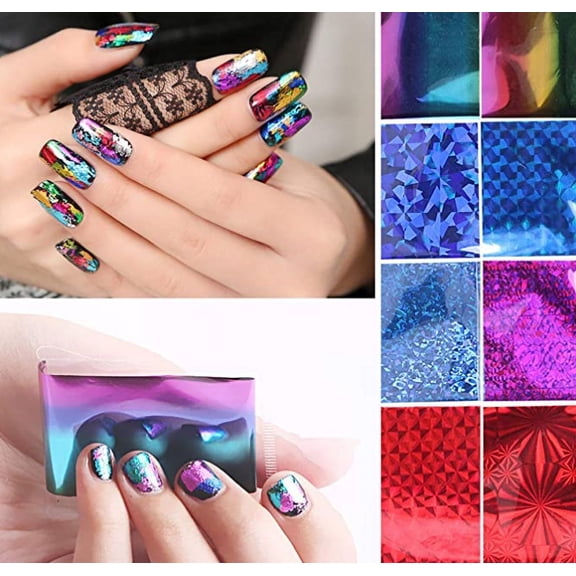 Starry Sky Paper Nail Sticker Nail Art Sticker Starry Sky Nail Polish