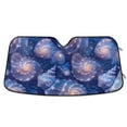 thumbnail image 1 of Starry Sky Shells Car Windshield Sun Shade Foldable Car Front Window Visor Heat and UV Protection 53x23.5, 1 of 8