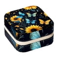 thumbnail image 1 of Starry Sky Travel Portable Jewelry Stand and Organizer Box - Square Storage Box for Rings, Earrings, Necklaces, Bracelets, and More - Suitable for Girls and Women - Jewelry Boxes for Travel, 1 of 6