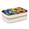 thumbnail image 1 of Starry Sky Velvet Portable Jewelry Box with Removable Compartment - Necklace, Earring, and Travel Organizer - Gift, 1 of 7