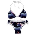 thumbnail image 1 of Starry Unicorn Detachable Sponge Adjustable Strap Bikini Set 2-Pack for Various Scenes, 1 of 6