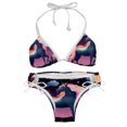 thumbnail image 1 of Starry Unicorn Detachable Sponge Adjustable Strap Bikini Set Two-Pack Swim Suit Swimsuits Bikini, 1 of 6
