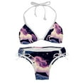 thumbnail image 1 of Starry Unicorn Detachable Sponge Adjustable Strap Bikini Set Two-Pack Swim Suits - Ideal for Beach and Pool Scenes, 1 of 6