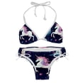 thumbnail image 1 of Starry Unicorn Detachable Sponge Adjustable Strap Bikini Set Two-Pack Swimsuit Women Swim Suit, 1 of 6