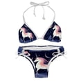 thumbnail image 1 of Starry Unicorn Detachable Sponge Adjustable Strap Bikini Set - Two-Pack for Beach and Pool Swimwear, 1 of 6