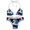 thumbnail image 1 of Starry Unicorn Detachable Sponge Bikini Set | Adjustable Strap One-Piece Swimsuits, Two-Pack, 1 of 1