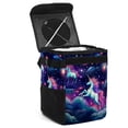 thumbnail image 1 of Starry Unicorn Foldable Mini Trash Can for Car with Lid, Leak-proof Hanging Storage Bag - Car Garbage Can, 1 of 6