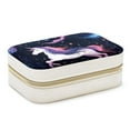 thumbnail image 1 of Starry Unicorn Portable Velvet Jewelry Stand Organizer Box with Removable Compartment - Gift, Jewelry Display, 1 of 7