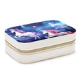 thumbnail image 1 of Starry Unicorn Velvet Portable Earring Organizer with Removable Compartment - Gift Jewelry Box/Jewelry Boxes - Jewelry Display, 1 of 7