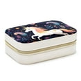 thumbnail image 1 of Starry Unicorn Velvet Portable Jewelry Organizer Box with Removable Compartment - Earring Holder and Gift Jewelry Box, 1 of 7