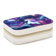 thumbnail image 1 of Starry Unicorn Velvet Travel Organizer with Removable Compartment - Portable Jewelry Necklace Organizer Box - Gift, 1 of 7