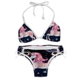 thumbnail image 1 of Starry Unicorn Women's Swimsuit Bikini Set, Detachable Sponge, Adjustable Strap, Two-Pack, Beach & Pool Ready, 1 of 6
