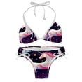 thumbnail image 1 of Starry Unicorn Women's Swimsuit Bikini Set with Detachable Sponge, Adjustable Strap, Two-Pack - Ideal for Beach, Pool, Swim Parties, 1 of 6