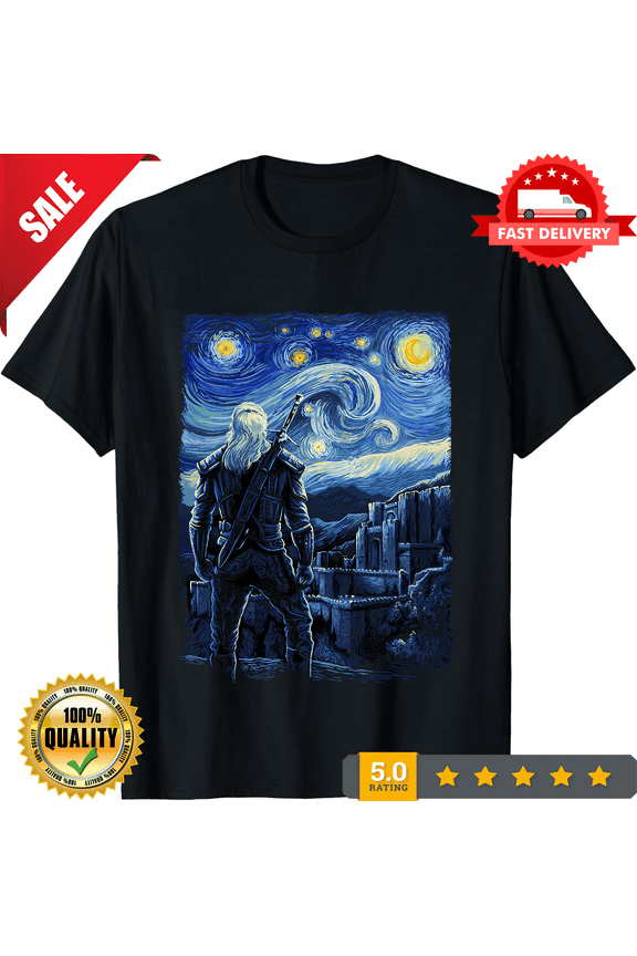 Starry Witcher T-Shirt, LIMITED EDITION-TH70101